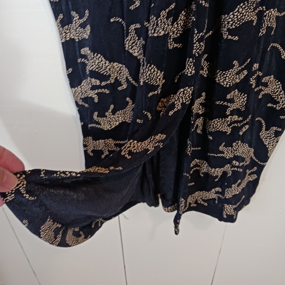 Vintage Joseph Ribkoff peekaboo animal print dress - Picture 6 of 12